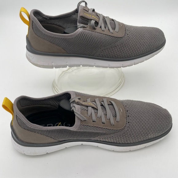 Cole Haan Zero Grand Gray Mesh Casual Lace-Up Sneakers Men’s Size 13 - Picture 3 of 9